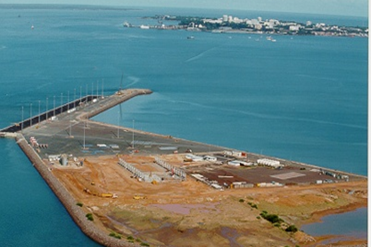 East Arm Wharf development. 